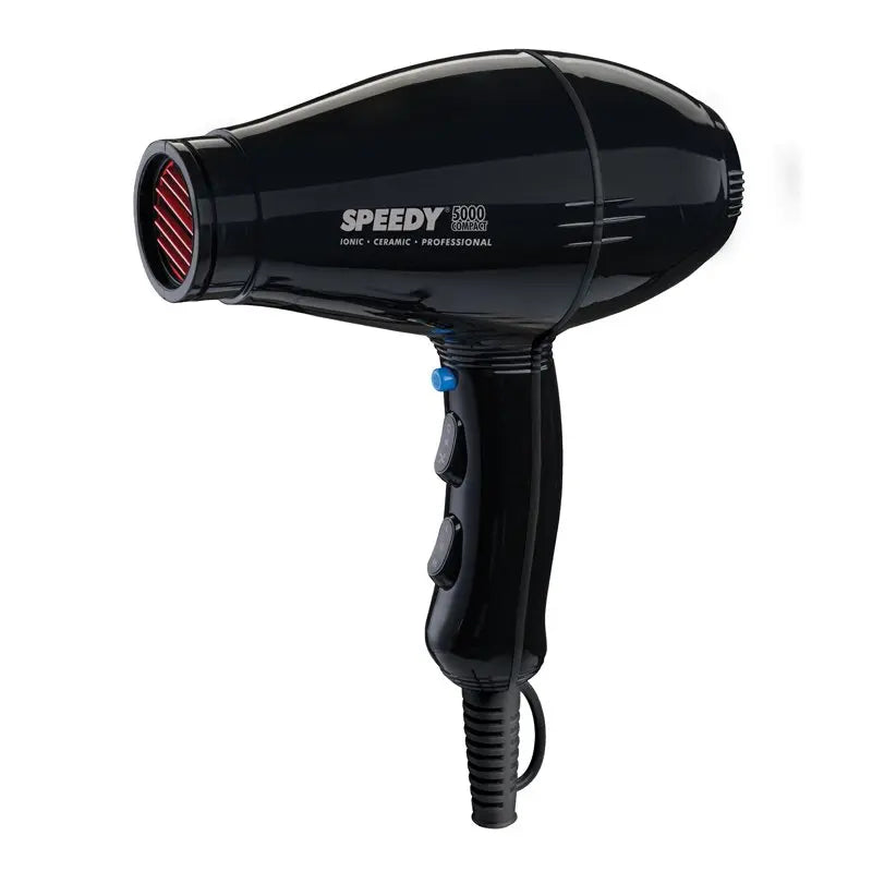SPEEDY 5000 Compact Hairdryer - Black