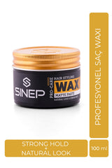 SINEP Matte Paste Hair Wax 100ml Strong Hold Matte Finish Hair Styling Paste
