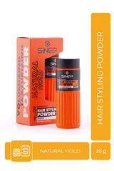 SINEP Orange Hair Styling Powder Strong Hold Volumizing Powder Wax 20g