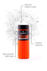 SINEP Orange Hair Styling Powder Strong Hold Volumizing Powder Wax 20g