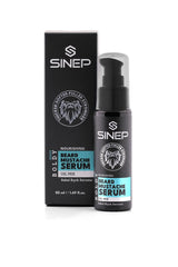 SINEP Beard & Mustache Serum 50ml Natural Oil Blend Beard Care Serum