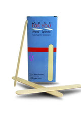 More For You Wooden Wax Spatulas 100pcs – Hair Removal Applicators