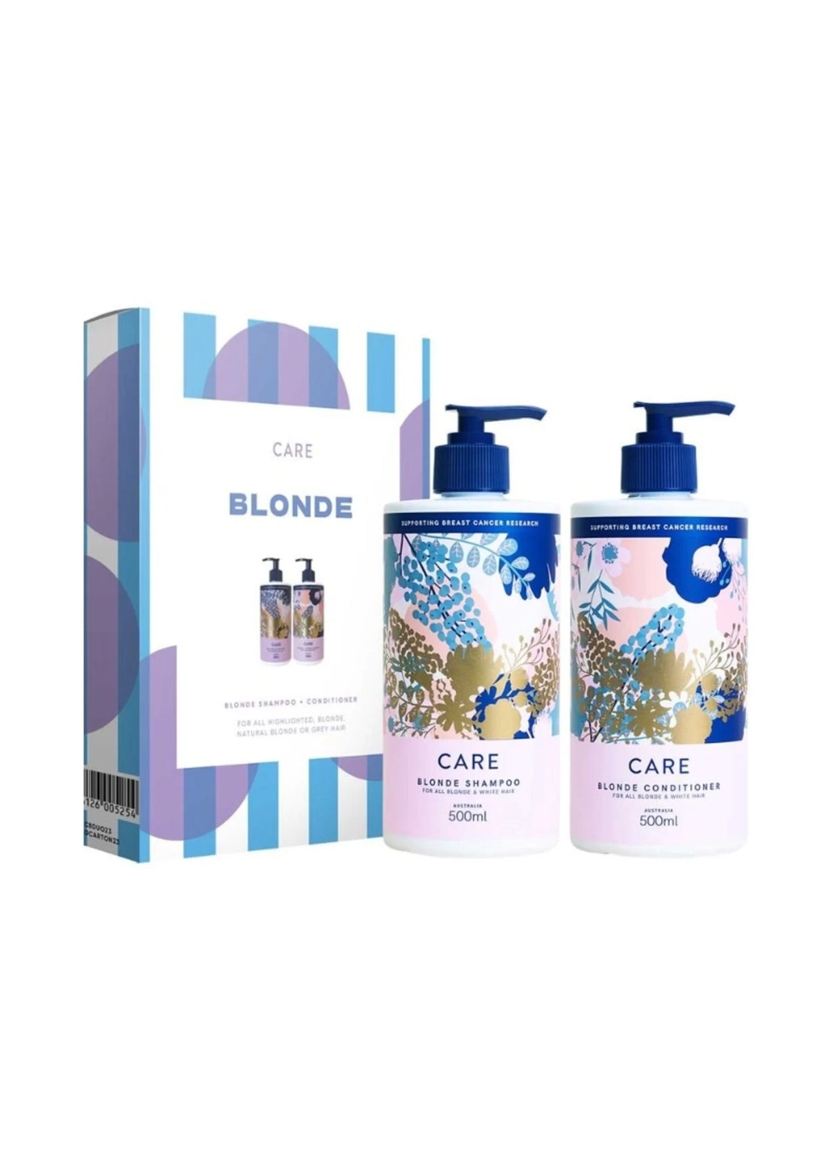 Nak Hair Care Blonde Shampoo and Conditioner 500ml Bundle
