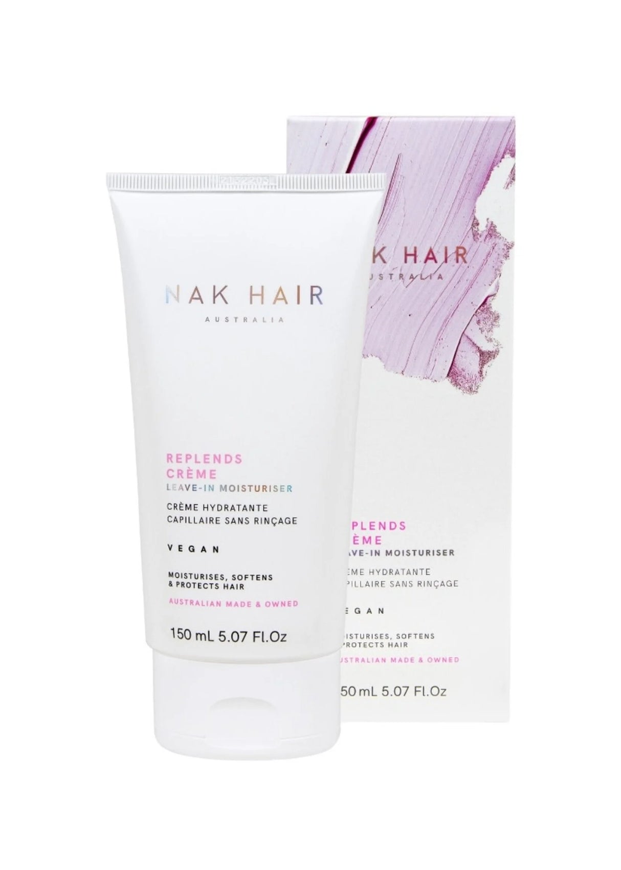 Nak Hair Replends Creme Leave in Moisturiser 150ml