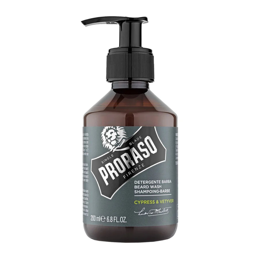 Proraso Beard Wash Cypress and Vetyver 200ml