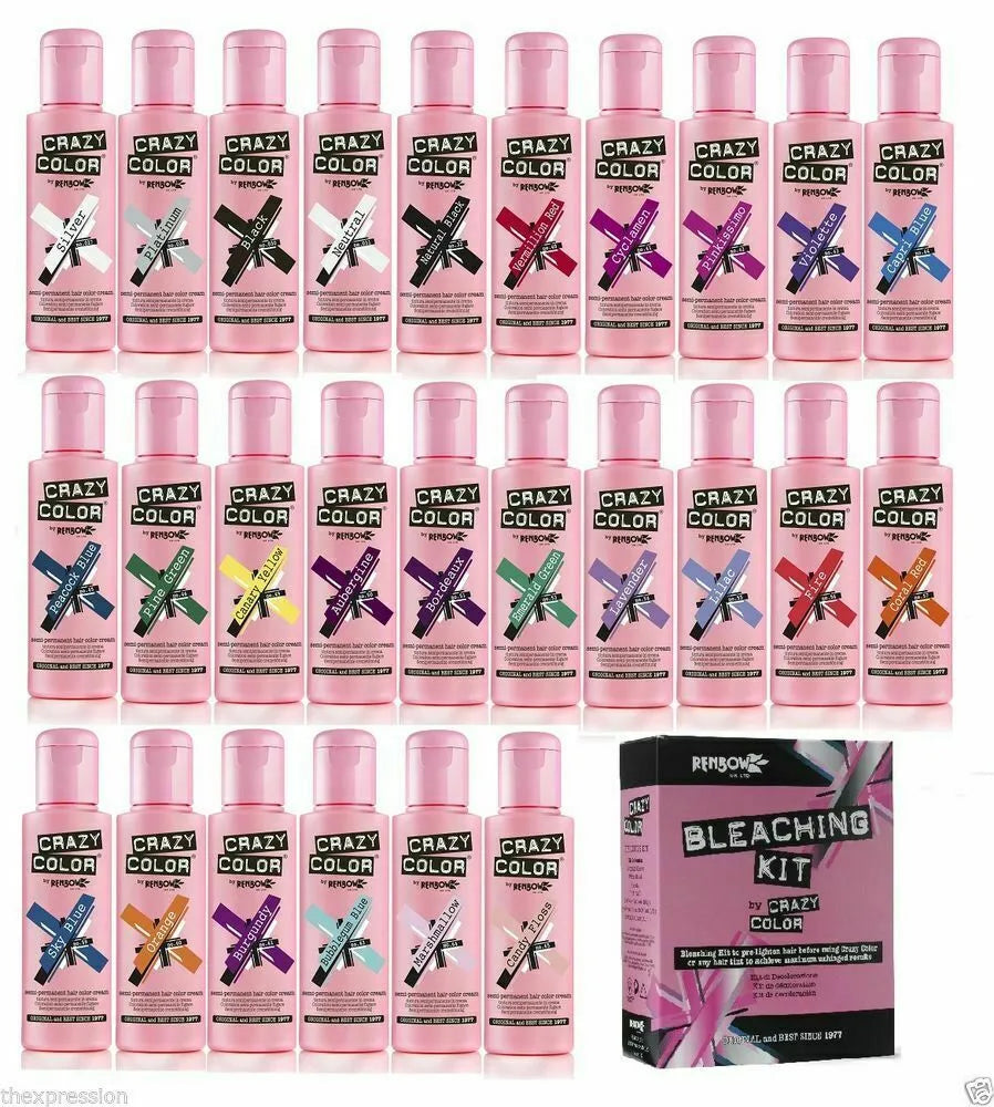 Crazy Color Semi Permanent Colour 100ml