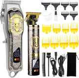 Professional Hair Clippers for Men- Barber Home Using Clipper Set