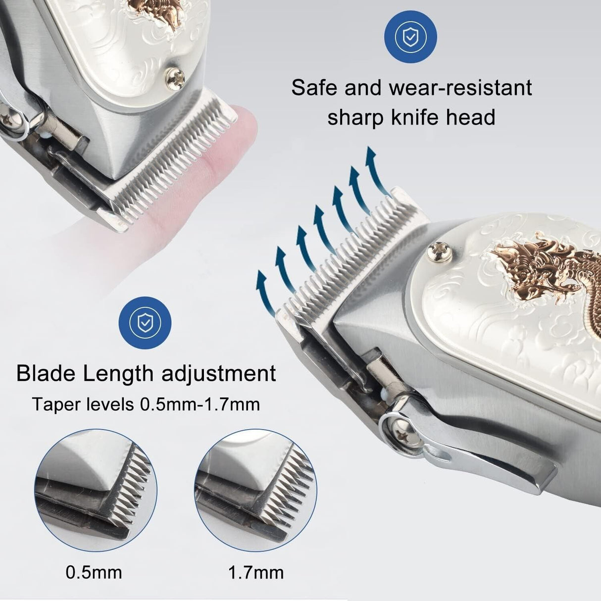 Professional Hair Clippers for Men- Barber Hair Cut