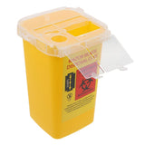 Razor Blade Disposal Container Black - Red - Yellow