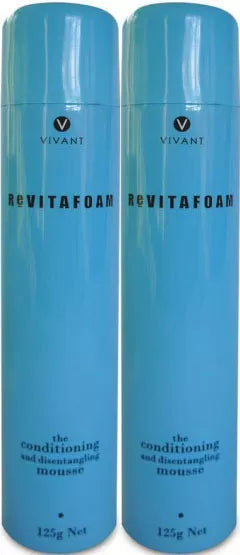 2x Vivant Revitafoam 125 Ml The Conditioning Mousse