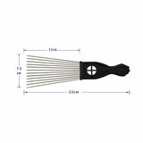 Afro Comb Pick Metal Hairdressing Styling