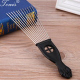 Afro Comb Pick Metal Hairdressing Styling