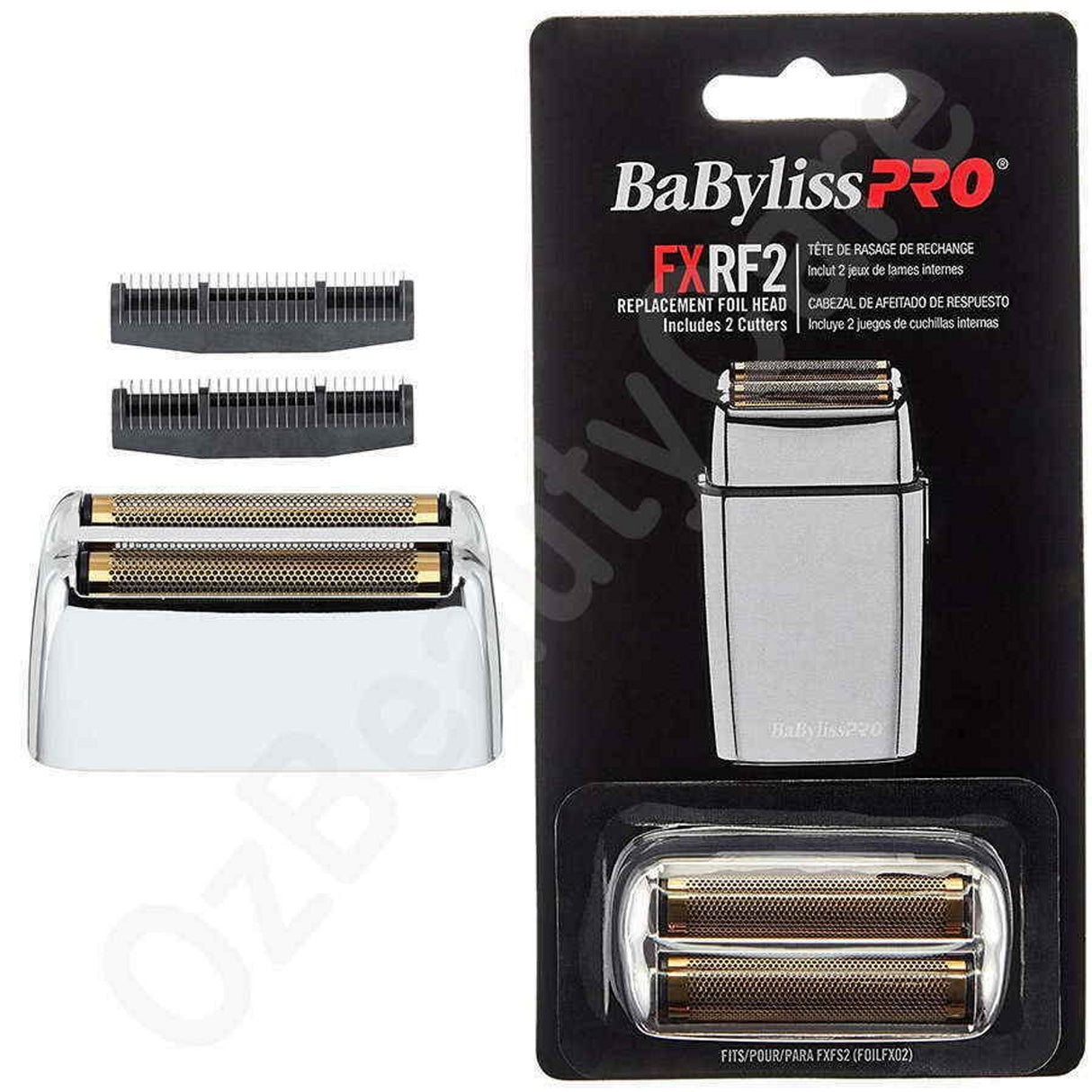 BaBylissPRO Silver Shaver Replacement Head - Silver