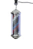 50cm Barber Pole Light LED Rotating Hair Salon Light Red White Blue Barber