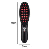 Electric Vibration Hair Growth Comb Massager Red Light Therapy Massage Brush