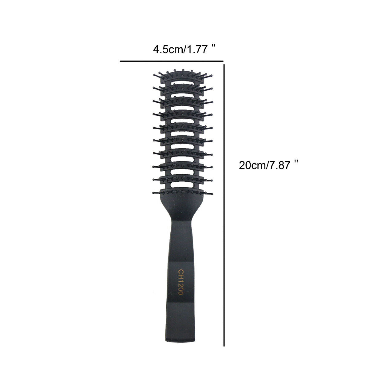 Anti-Static Massage Hair Care Ribs Plastic Vent Hair Brush