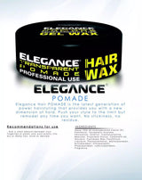 Elegance Hair Gel Wax Transparent Gold Pomade - 140g