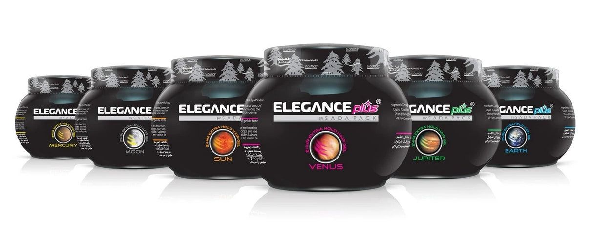 Elegance Gel Venus 1kg – Extra Hold Professional Hair Styling Gel
