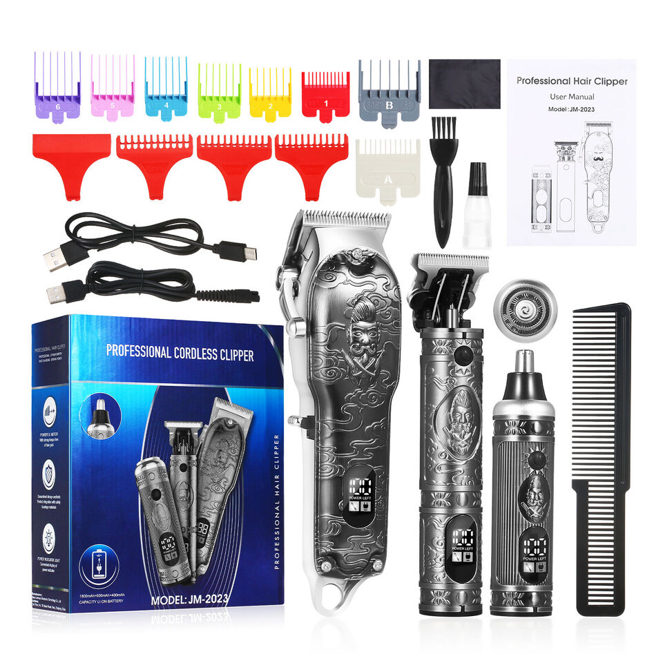 3 in 1 Barber Hair Clippers For Men cordless Hair Trimmer