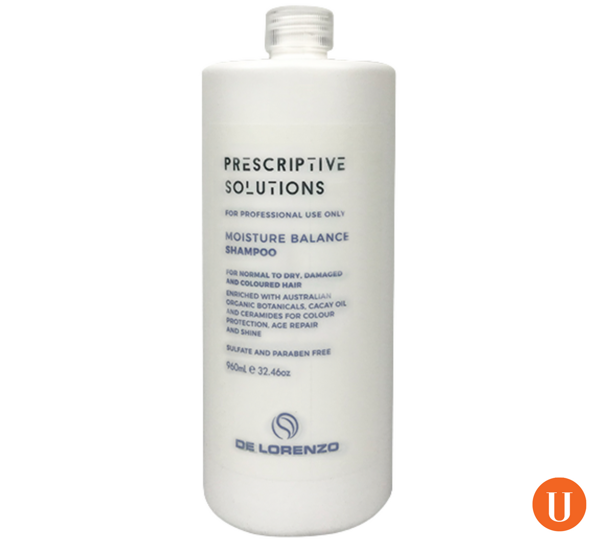 De Lorenzo Moisture Balance Shampoo 960ML +Free pump
