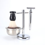 Traditional Barbers Stainless Steel Premium Shave Set - Shaving Razor