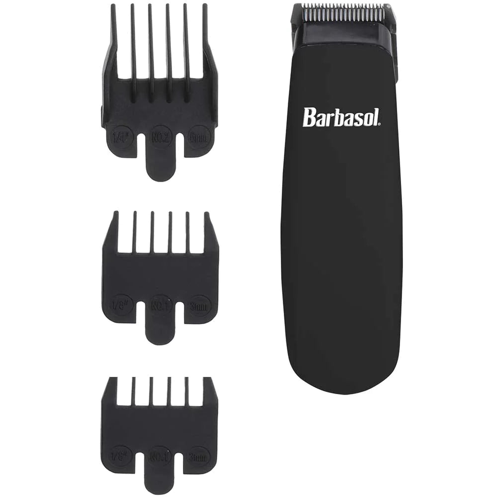 Barbasol - Touch Up Trimmer Mini Electric Razor Cordless Rechargeable