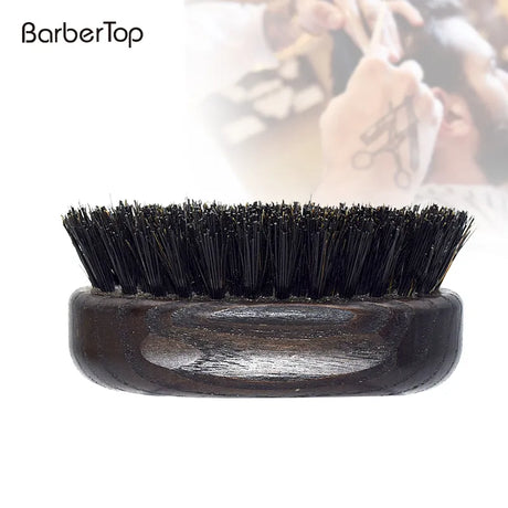 Oval Shaped Beard Brush (dark chocolate)
