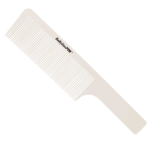 BaBylissPRO Barberology Clipper Cutting Comb White - Barber Tools
