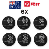 6x RedOne Black Hairstyling Wax full force Red One 150ml