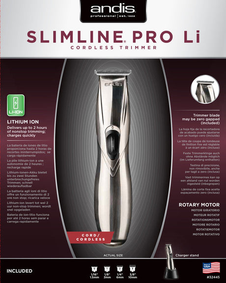 Men’s grooming kits ANDIS Slimline Pro Li