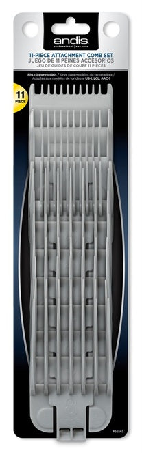 ANDIS Clip On Replacement Comb Set #0-8 - 11pcs - Barber Tools