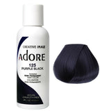 Adore Semi Permanent Hair Colour 125 Purple Black 118ml