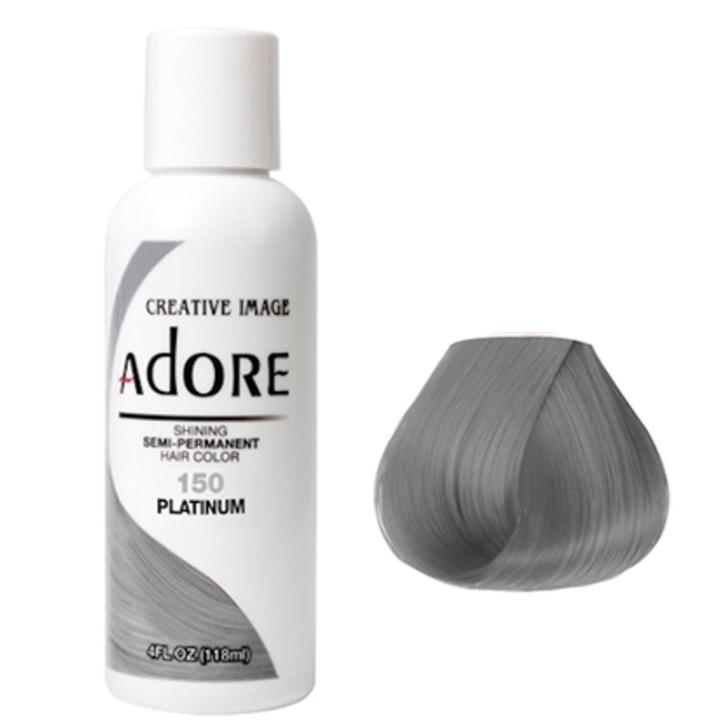 Adore Semi Permanent Hair Colour 150 Platinum 118ml