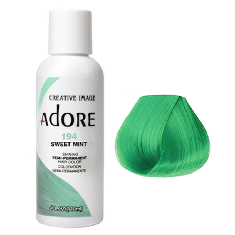 Adore Semi Permanent Hair Colour 194 Sweet Mint 118ml