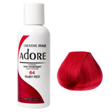 Adore Semi Permanent Hair Colour 64 Ruby Red 118ml