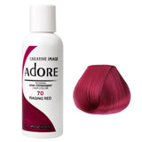 Adore Semi Permanent Hair Colour 70 Raging Red 118ml