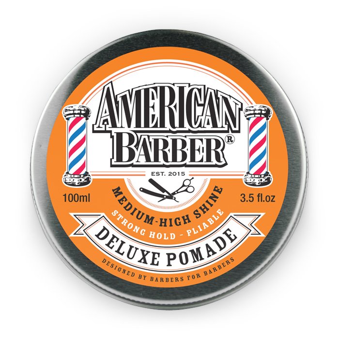 American Barber Hair Styling Wax Man Deluxe Pomade 100ml