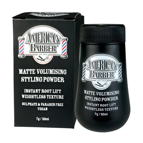 American Barber Matte Volumising Hair Styling Powder 7g - Style Wax