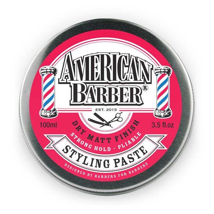 American Barber Hair Styling Wax - Styling Paste 100m