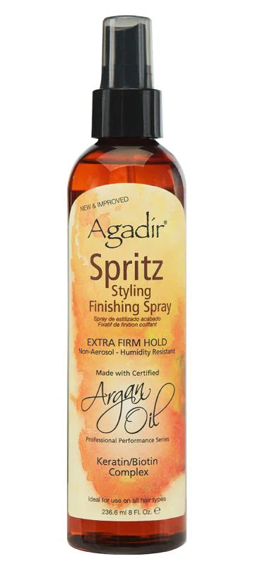 Agadir Argan Oil Spritz - Hair Styling Spray Finishing Spray 236 ML
