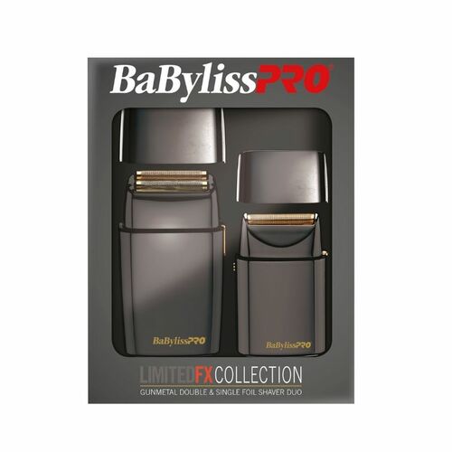 BaBylissPRO Single & Double Foil Shaver Duo Hair Clipper Set