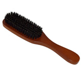 Beard Styling Brush With Long Handle (Brown)