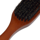 Beard Styling Brush With Long Handle (Brown)