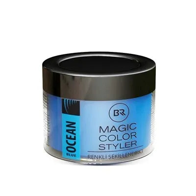 Black & Red – Magic Blue Hair Styling Wax (100ml)