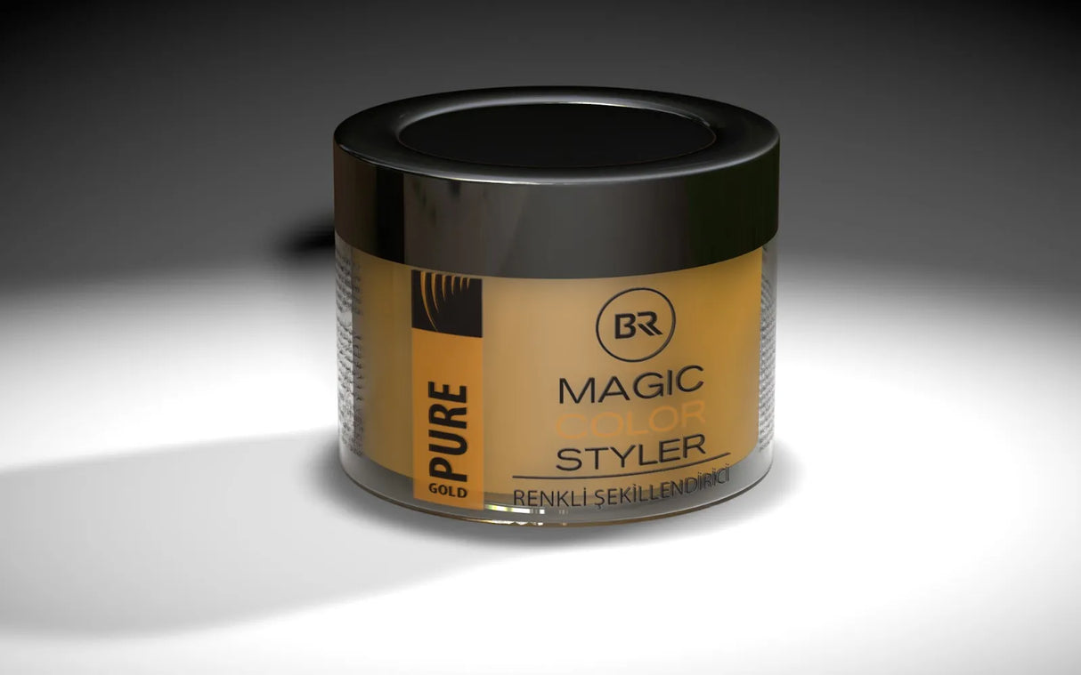 Black & Red – Magic Hair Styling Wax – Gold (100ml)