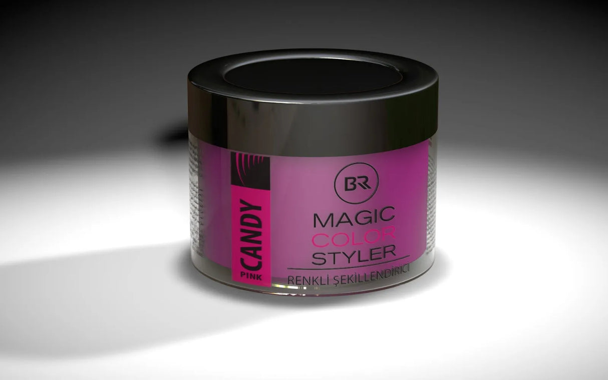 Black & Red – Magic Hair Styling Wax – Pink (100ml)
