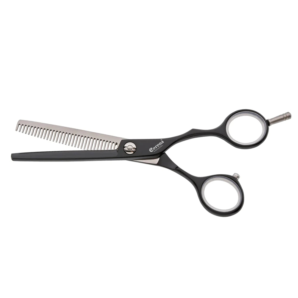 Cerena Noir - 5075 - 5.75" Barber And Beauty Salon Thinning Scissor