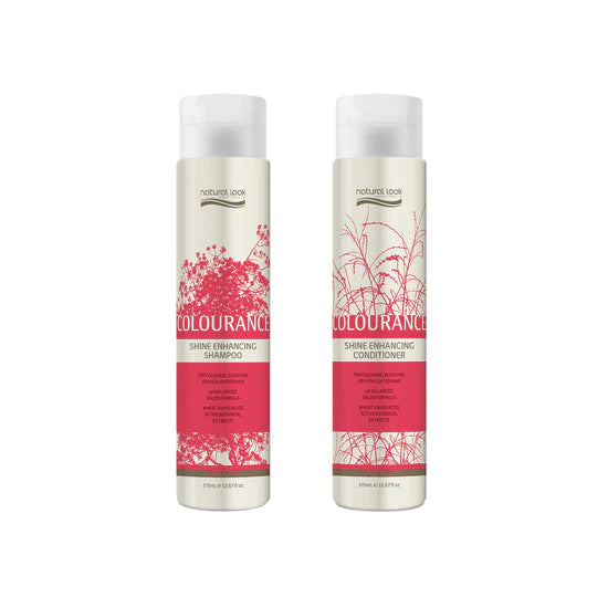 Natural Look Colourance Shampoo & Conditioner 375 ML for Coloured Hair
