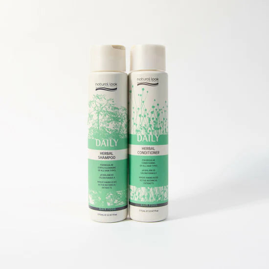Natural Look Daily Herbal Shampoo & Conditioner 375 ML