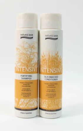 Natural Look INTENSIVE Fortifying Shampoo & Conditioner 375ml Keratin Care